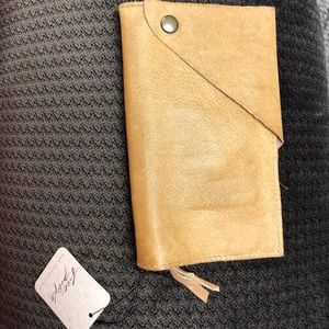 Free people leather wallet